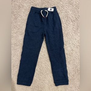 GAP boys M/8 blue sweat pants NWT